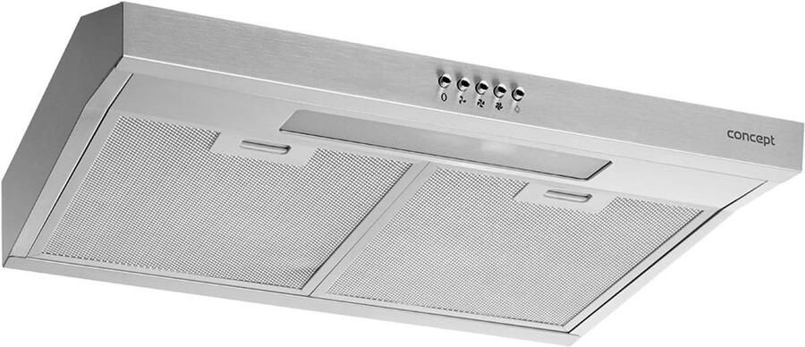 Afzuigkap 60 cm met LED-verlichting en 3 vermogensniveaus