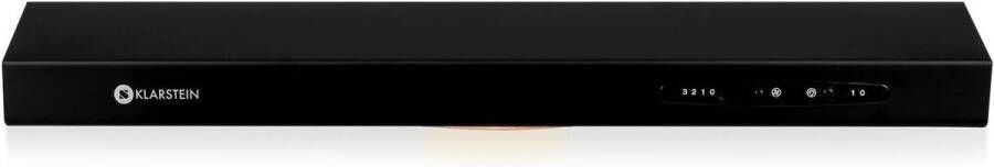 Afzuigkap 60 cm Onderbouw Wandmodel met 3 Prestatieniveaus en LED-verlichting