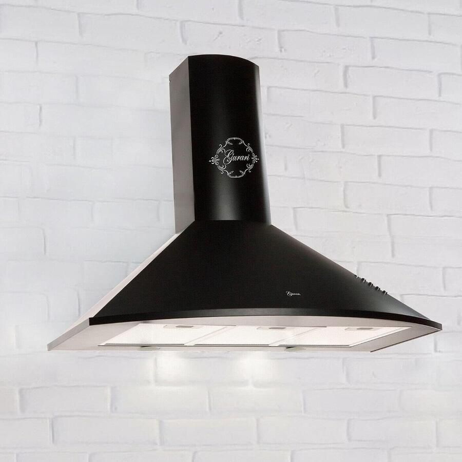 Afzuigkap 90 cm Keukenventilator Schouwkap Frisse Keukenlucht 1000m3 u Krachtige Zuigkracht 893 cm Breed Zwart