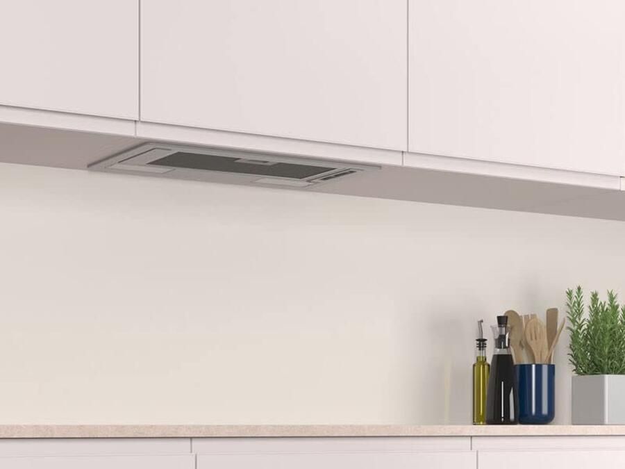 Afzuigkap Integratiemodule 53 cm Grijs Metallic Perfecte Keukenoplossing