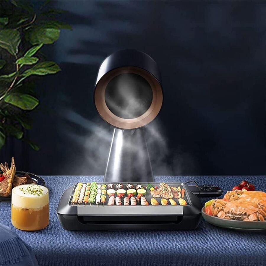 Afzuigkap Keuken Desktop Afzuiging Frisse Lucht Sterke Zuigkracht 2m³ min Wit