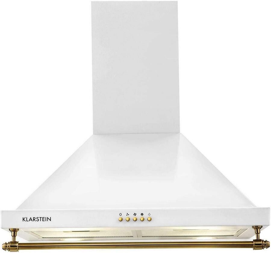 Afzuigkap Keuken Wandmodel Afzuiging Verse Keukenlucht Krachtige Afvoer 60 cm Breed Wit