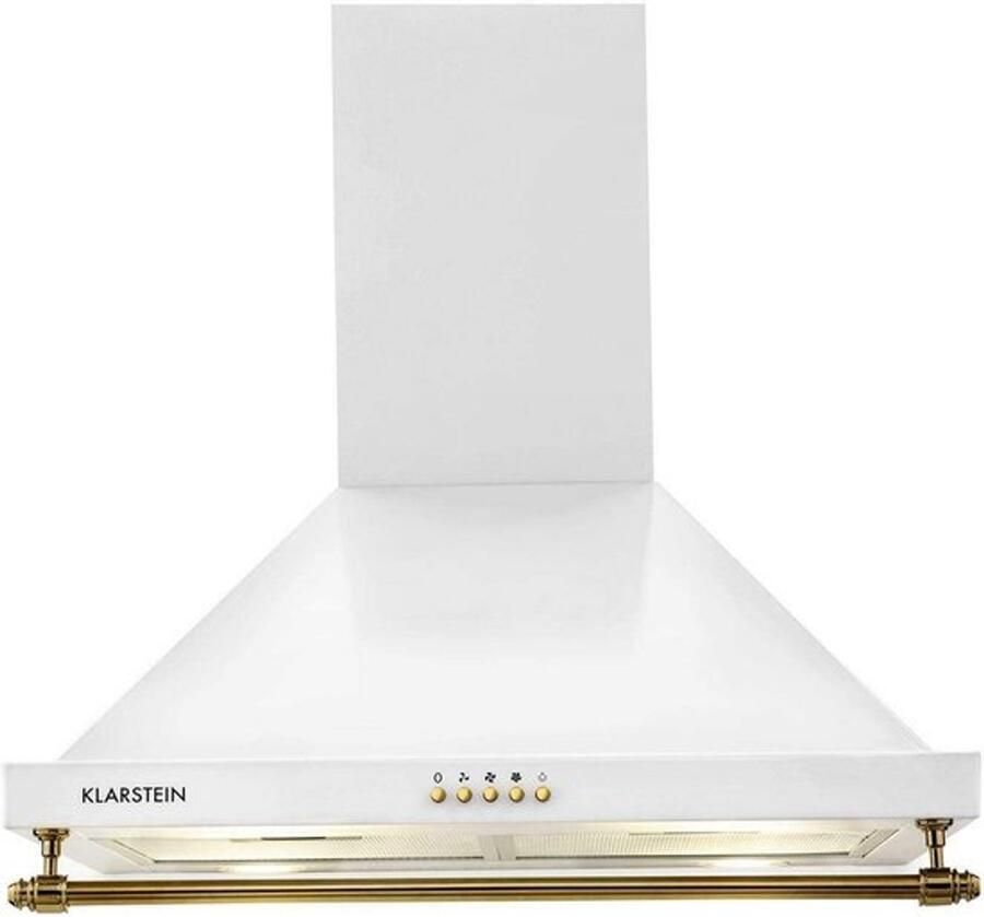 Afzuigkap keuken Wandmodel Afzuiging voor kookdampen 60 cm breed Max 610 m³ u Wit