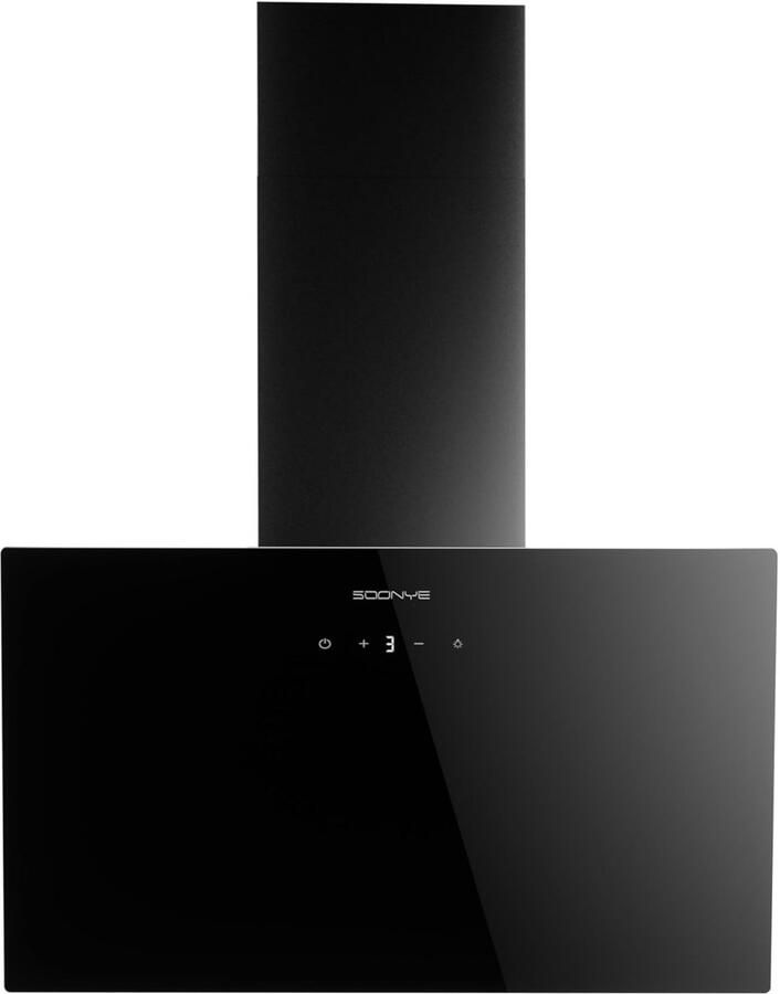 Afzuigkap Keukenventilator Frisse Keuken Energieklasse A+++ 60 cm Breed Zilverkleurig