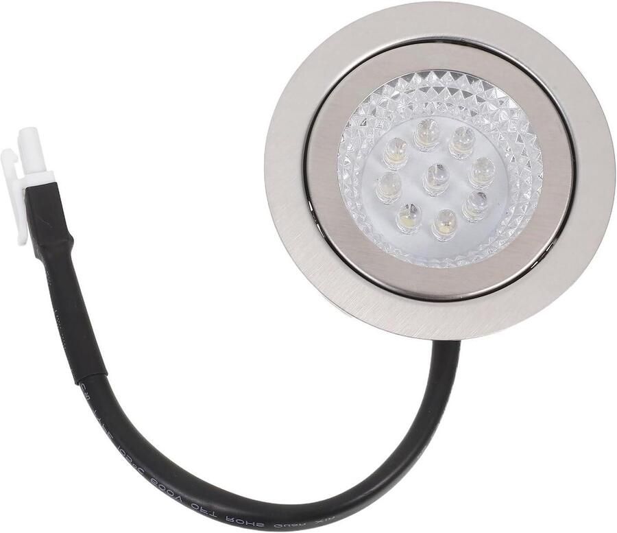 Afzuigkap Lamp Keukenverlichting Koken Verlichten Laag Energieverbruik 6.80X6.80X1.80CM Zilver