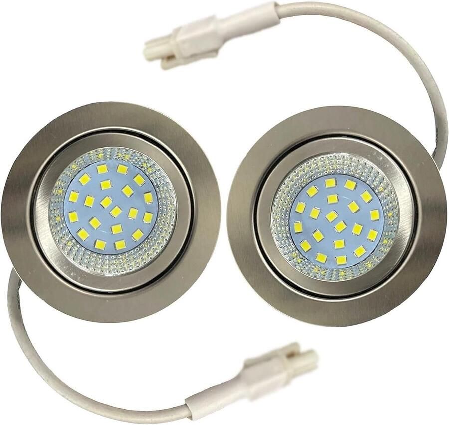 Afzuigkap Lamp LED Keukenverlichting Onderkast Verlichting Energiezuinig 60 mm Gat Warm Wit
