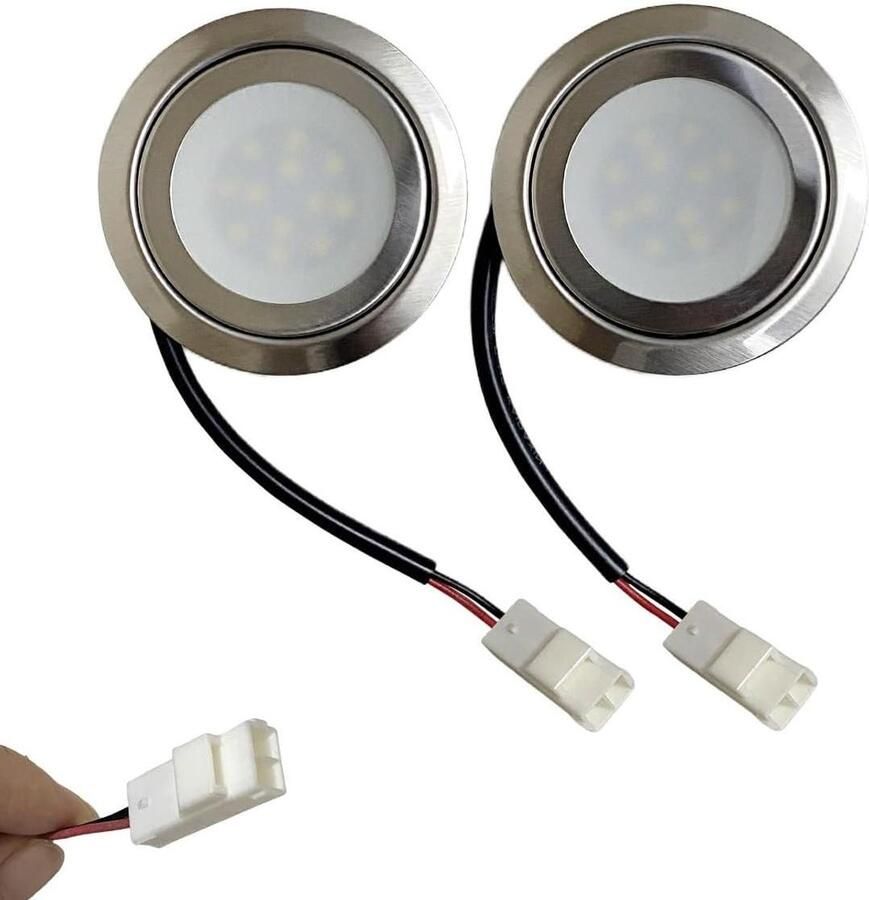 Afzuigkap Lamp Ventilator Lamp Keuken Verlichting Energiezuinig LED 68x25mm Warm Wit