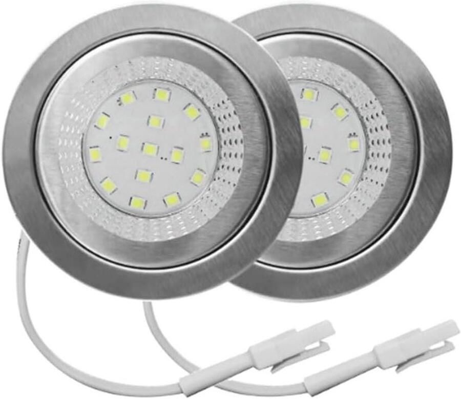 Afzuigkap Lampen Keukenverlichting Koken Verlichten Energiezuinig LED 2 Stuks Wit