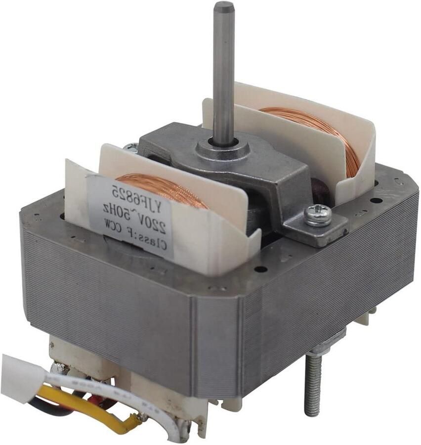 Motor Afzuigkap Ventilator Motor Keuken Ventilatie Linksdraaiend 240 Volt Zilverkleurig