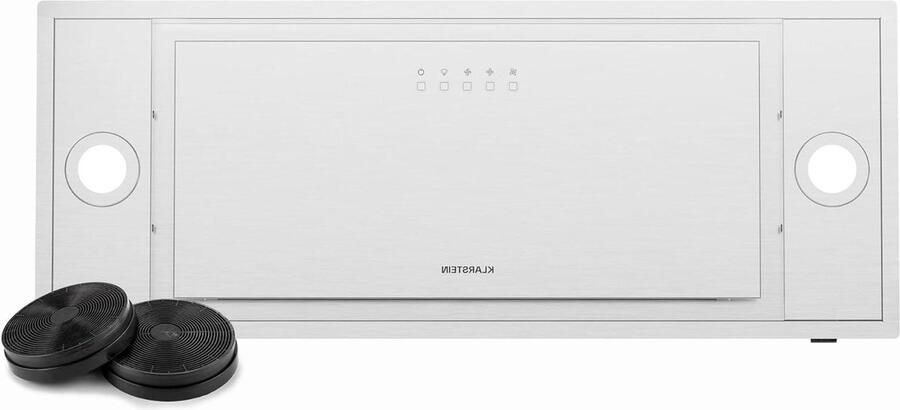 Afzuigkap Onderbouw Keukenventilator Frisse Keuken Energiezuinig A+ 75 cm Breed Zilverkleurig