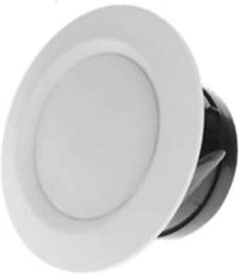 Afzuigkap Ontluchtingsafdekking Ventilatie Rooster Luchtcirculatie Verbeteren Instelbaar Volume 100 mm Wit