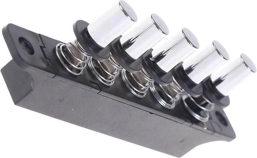Afzuigkap Schakelaar Bedieningspaneel Keuken Functie Herstellen Universeel 5-Toets 11 cm x 4 cm Zwart