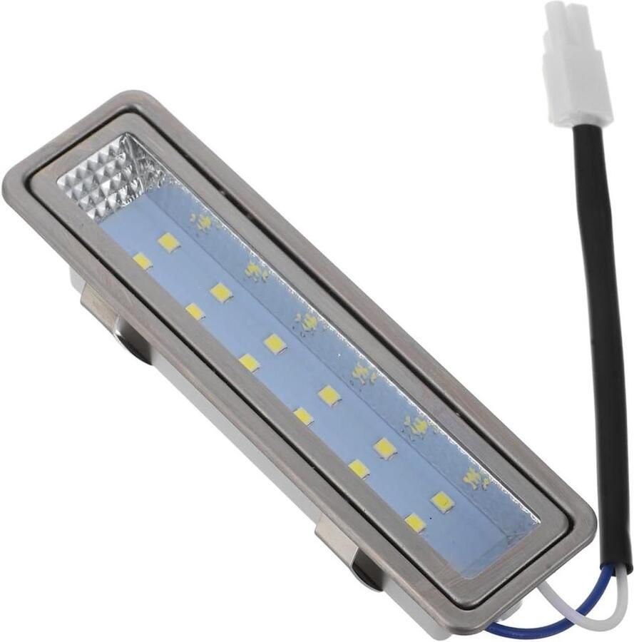 Afzuigkap Verlichting Keukenlamp Koken Verlichten Duurzame Legering 12 x 3.3 cm Zilver