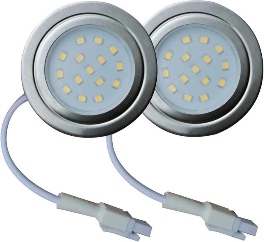 Afzuigventilator Gloeilamp Mini Vent Licht Fornuis Verlichting Dubbele Spanning 55mm Gat Warm Wit