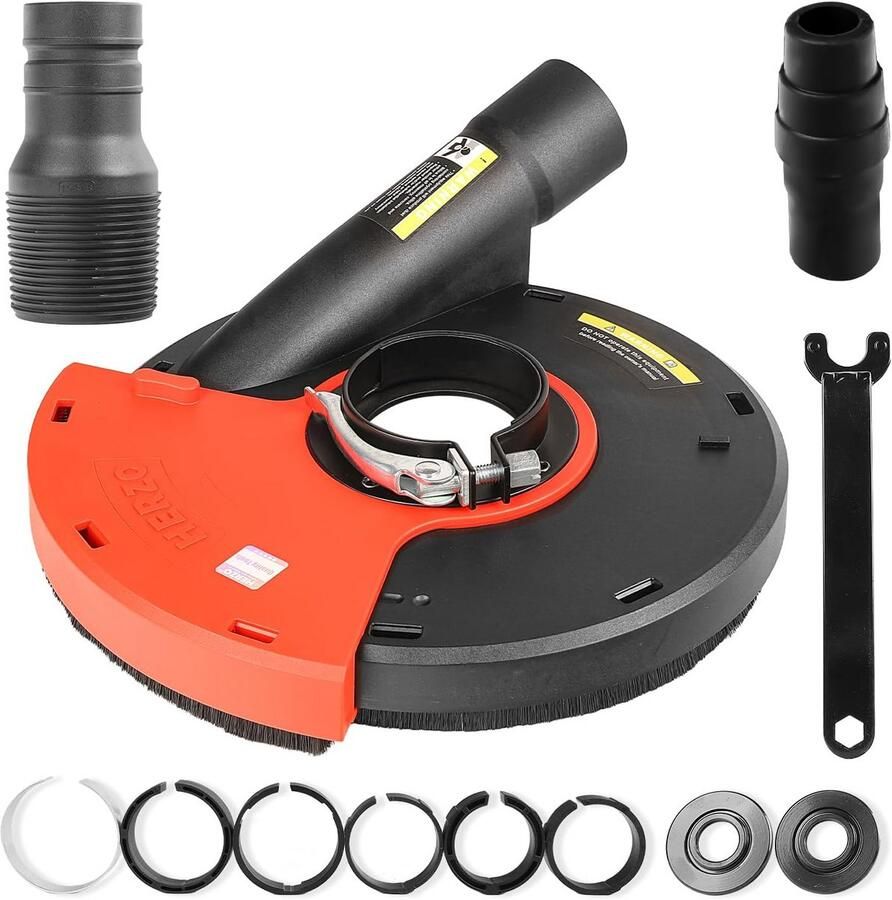 Afzuigkap voor haakse slijper 230 mm Efficiente stofafzuiging voor een schone werkplek