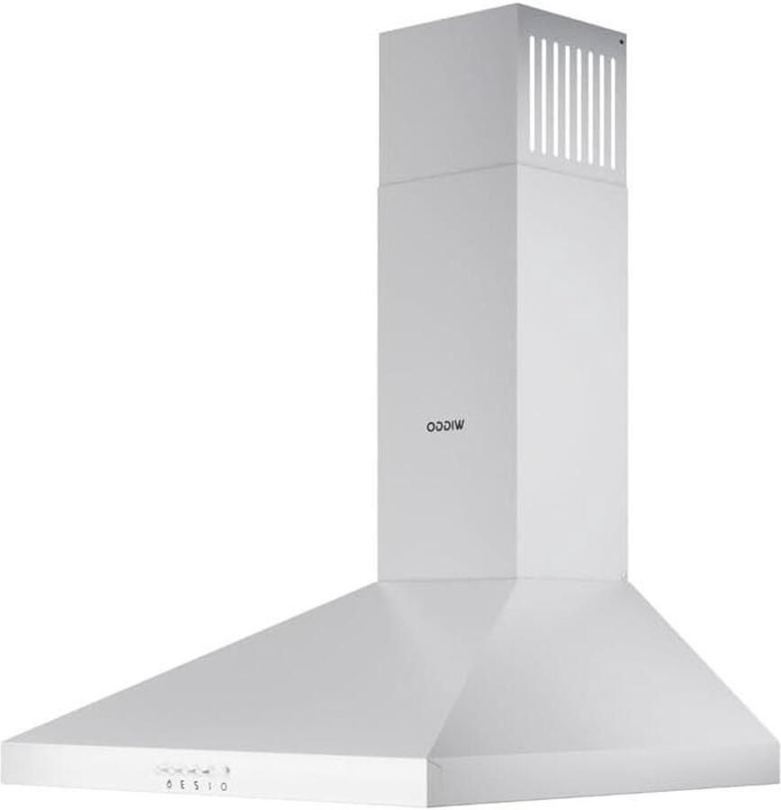 Afzuigkap Wandschouwkap Kooklucht Afzuigen Eco Double Vented 50 cm Wit - Foto 1