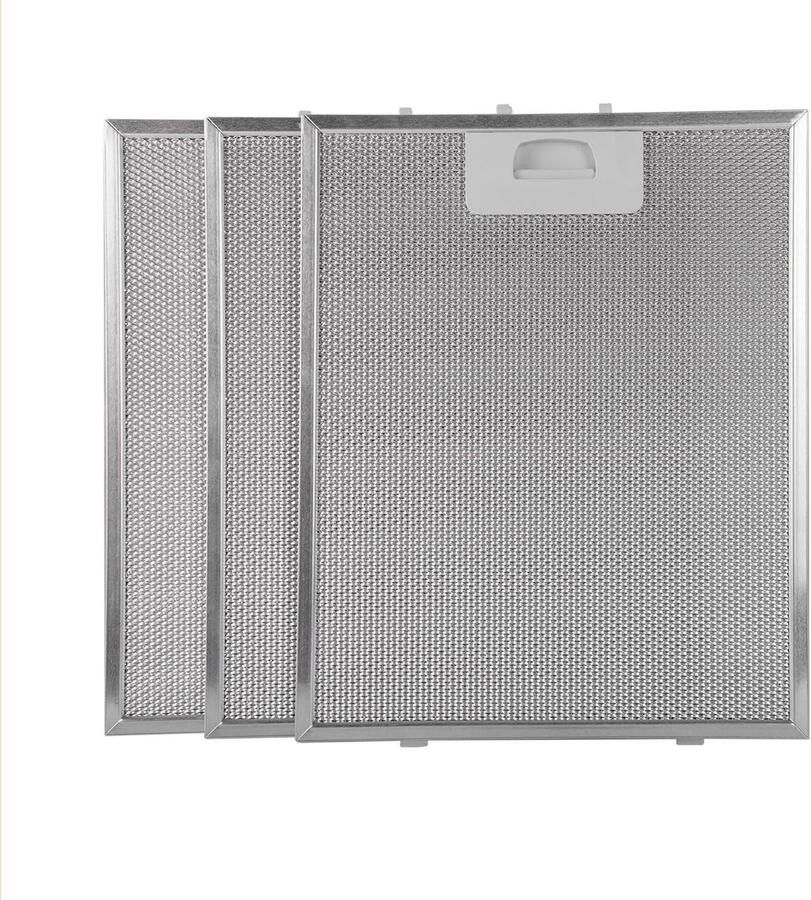 Afzuigkapfilter 320 x 260 mm Aluminium Vaatwasmachinebestendig Voor Afzuigkappen