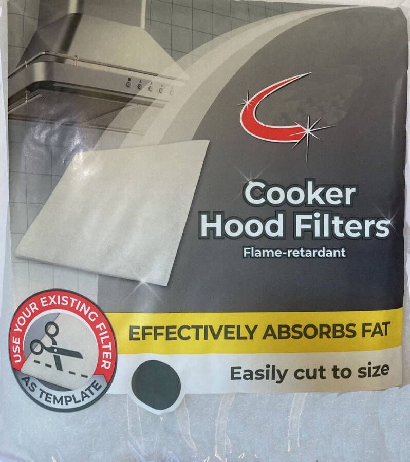 Afzuigkapfilter universeel wasemkapfilter dampkap afzuigkap filter 114 X 47 cm