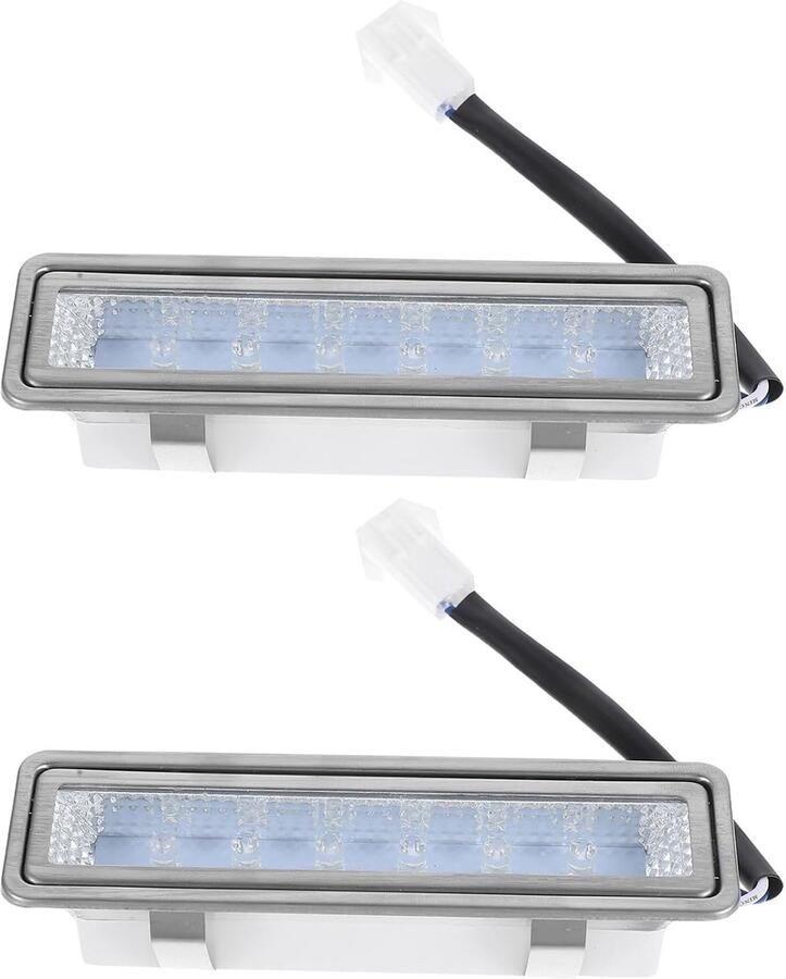 Afzuigkaplamp LED Keukenverlichting Koken Verlichten Energiezuinig 12 cm Zilver - Foto 1