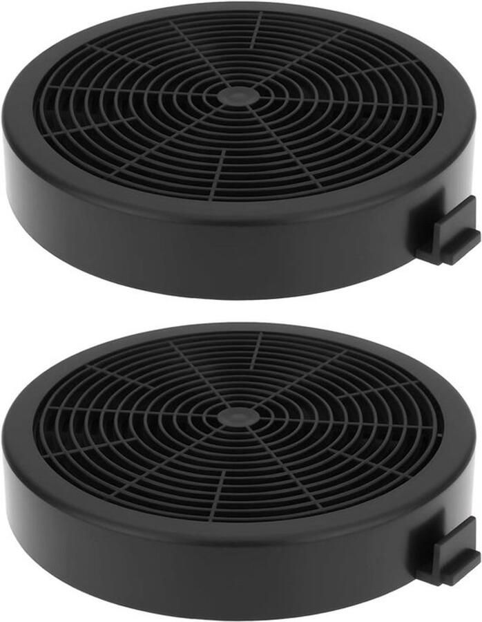 Afzuigkappen met actieve koolstoffilter vervangbaar 113x19mm set van 2 geschikt voor Logik L60CHDB21 L60CHDX21 L90CHDX21 - Foto 1