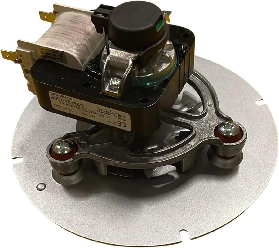Afzuigventilator Oven Rookafvoer Motor Oven Onderhoud Met Snelheidssensor 225 m³ h Zilverkleurig