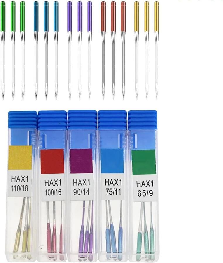 Aiguilles 60 stuks universele anti-zuigkracht multi-toepassingen accessoires professionele snijmachines voor het repareren van het weefsel bricolage en de machine à coudre