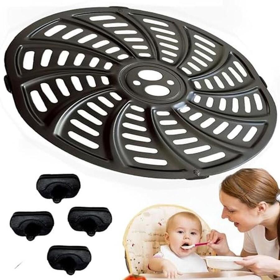 Air Fryer Accessoires Ronde Grill Pan voor Verbeterde Kookervaring