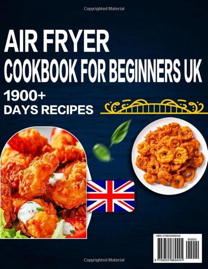 Air Fryer Kookboek voor Beginners 2024: Meer dan 1900 Gemakkelijke en Snel Te Bereiden Recepten