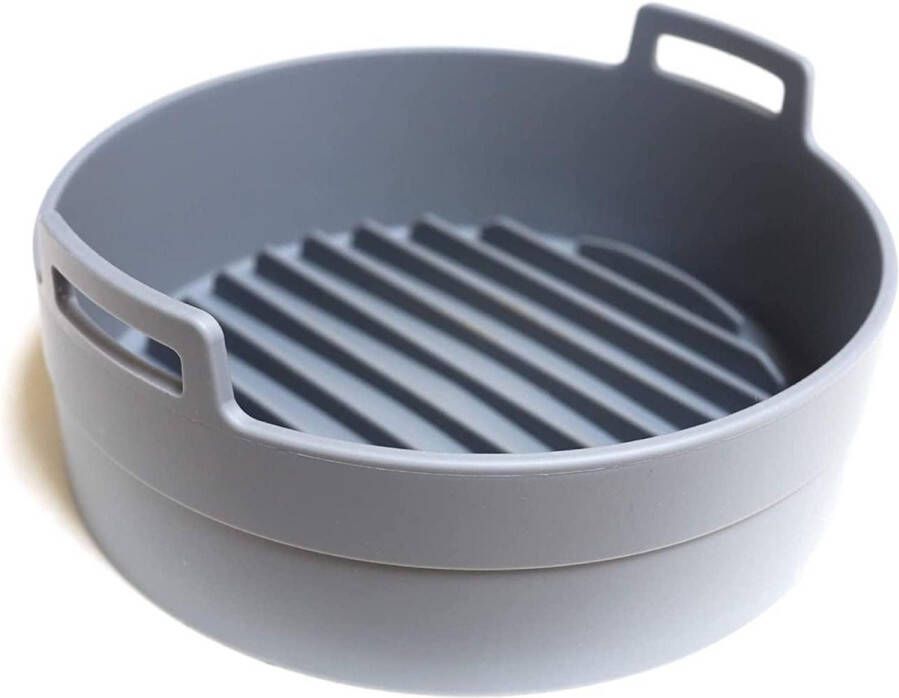 Air Fryer Silicone Pot Vervanging Eenvoudige Reiniging Voedselveilig Platina Siliconen Made in Korea Air Fryer Silicone Pot