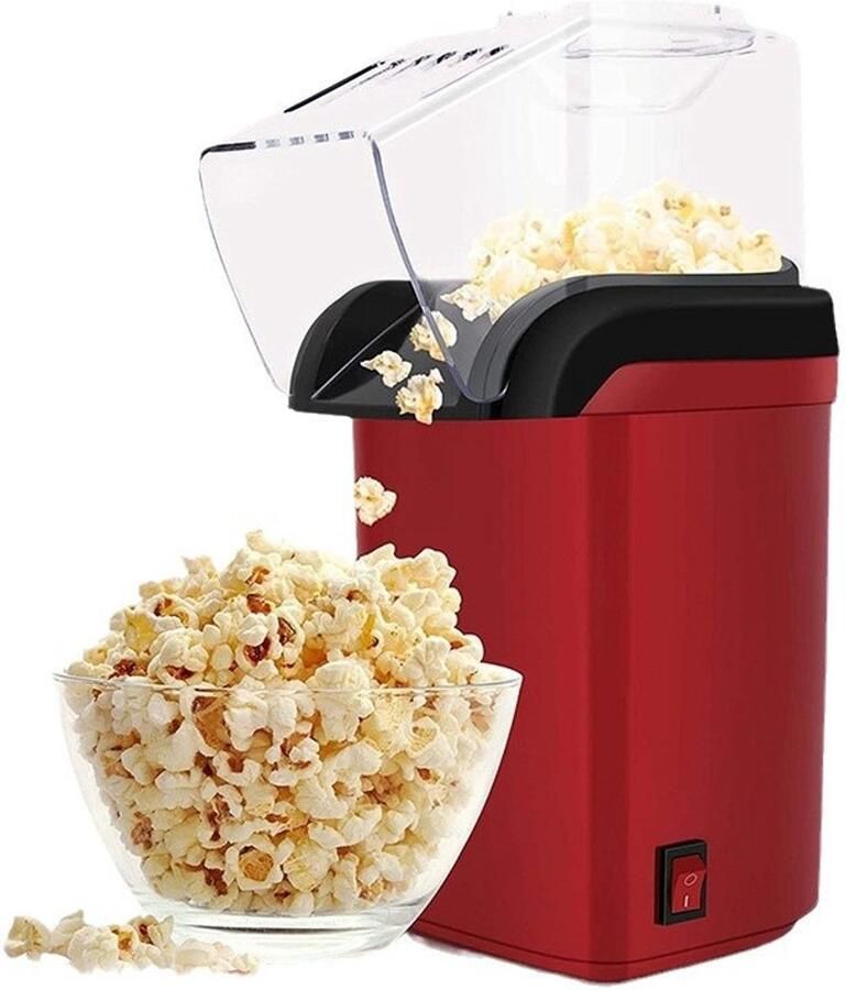 Air Popcorn Machine Elektrische maïsverwerkingsapparatuur met snelle warme lucht Maakt tot 8 kopjes maïsmachine Voor verjaardag keuken thuis en filmavonden