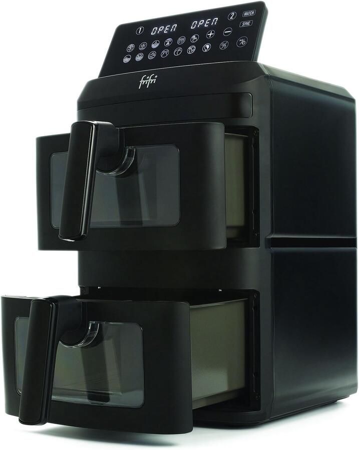 Airfryer 2800W DuoSlim 13L Cyclonische luchtcirculatie Gezond frituren zonder olie m-winkel