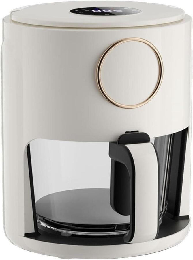 Airfryer 5L Glass Fully Automatic Intelligent Transparent Visible Multifunctional Electric Oven 1000W B Touch Sn Stabilize