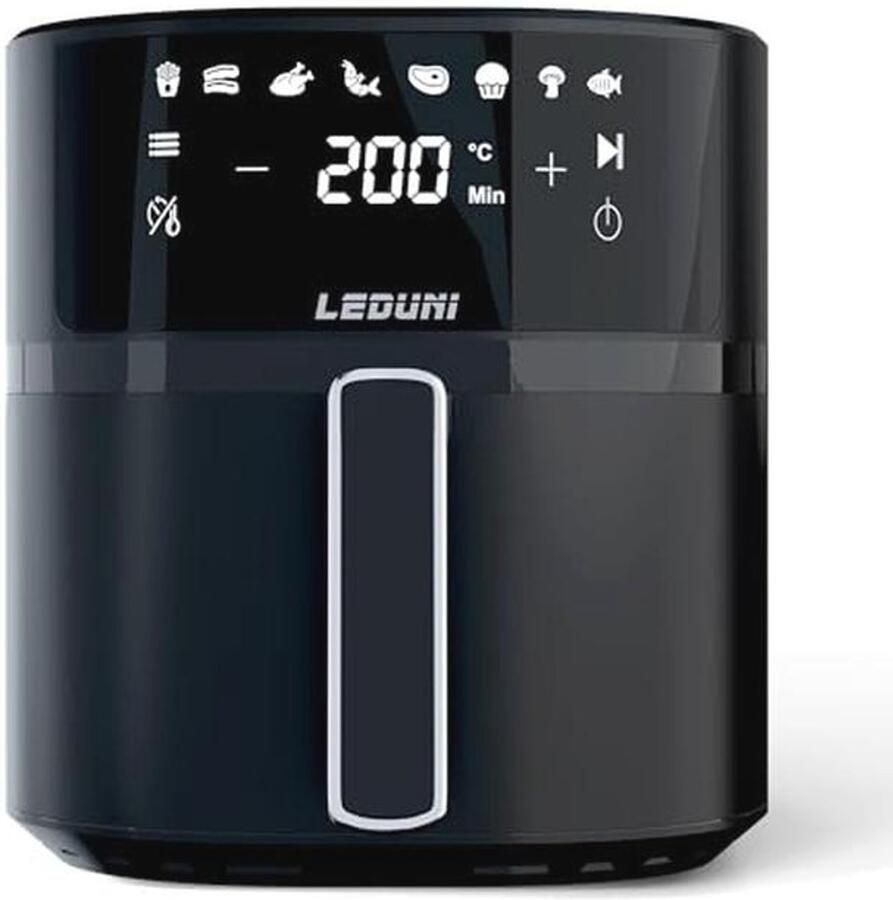 Airfryer 6L met Eenvoudige Bediening en Temperatuur Instelling van 80-200 °C