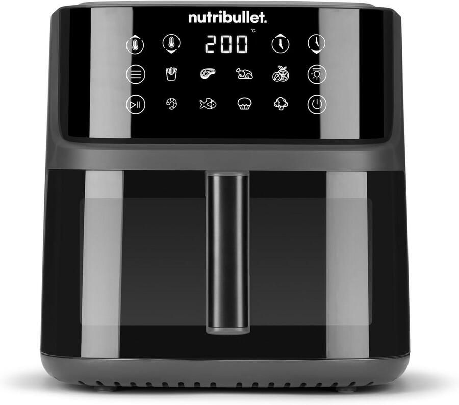 Airfryer 8L met Digitale Temperatuurbeheersing en 8 Automatische Instellingen - Foto 1