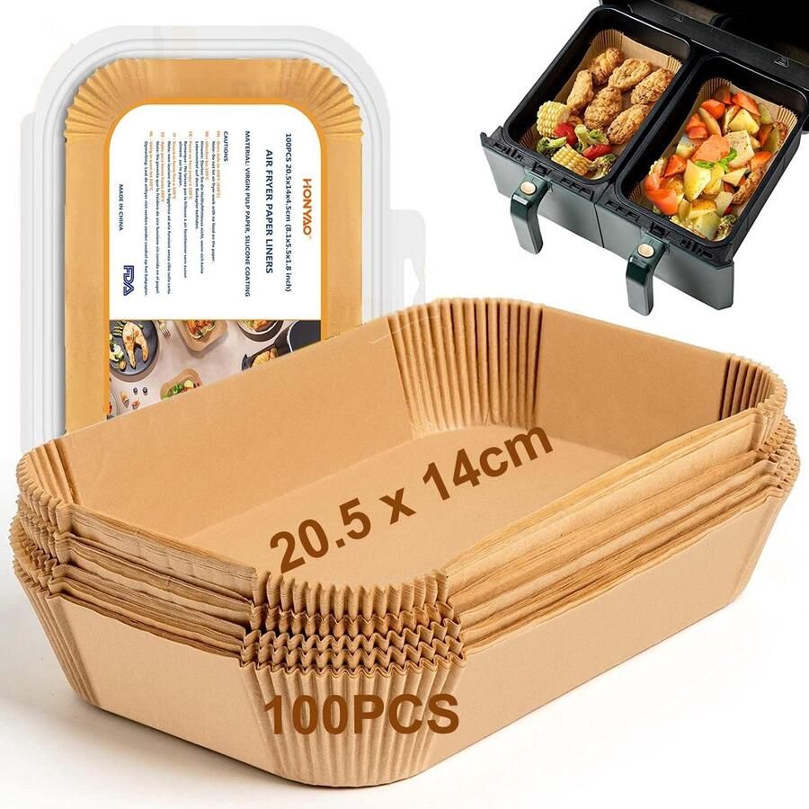 Airfryer Accessoires Bakpapier Siliconen Bakje Mand Spatels Oven Rek premium