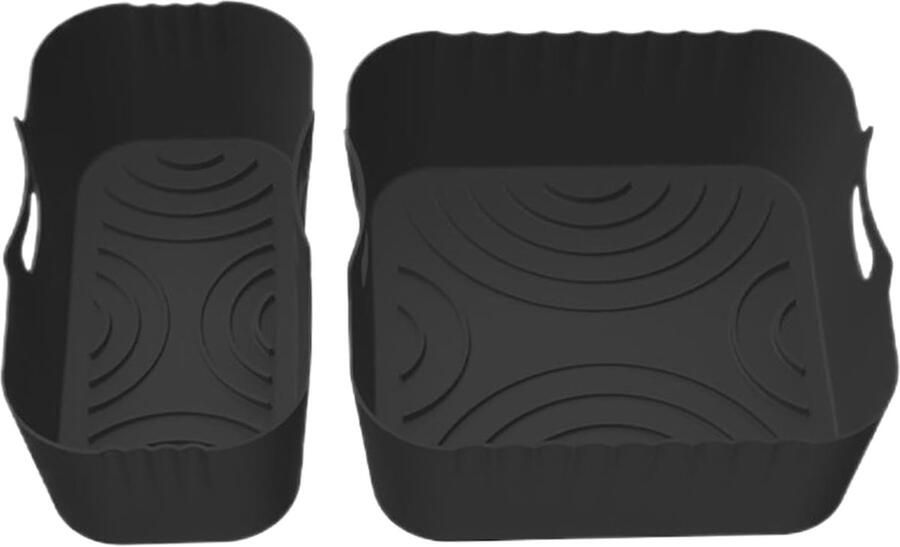 Airfryer Bakjes Silicone Liners Veelzijdig Koken Herbruikbaar Antiaanbak 24 x 176 cm