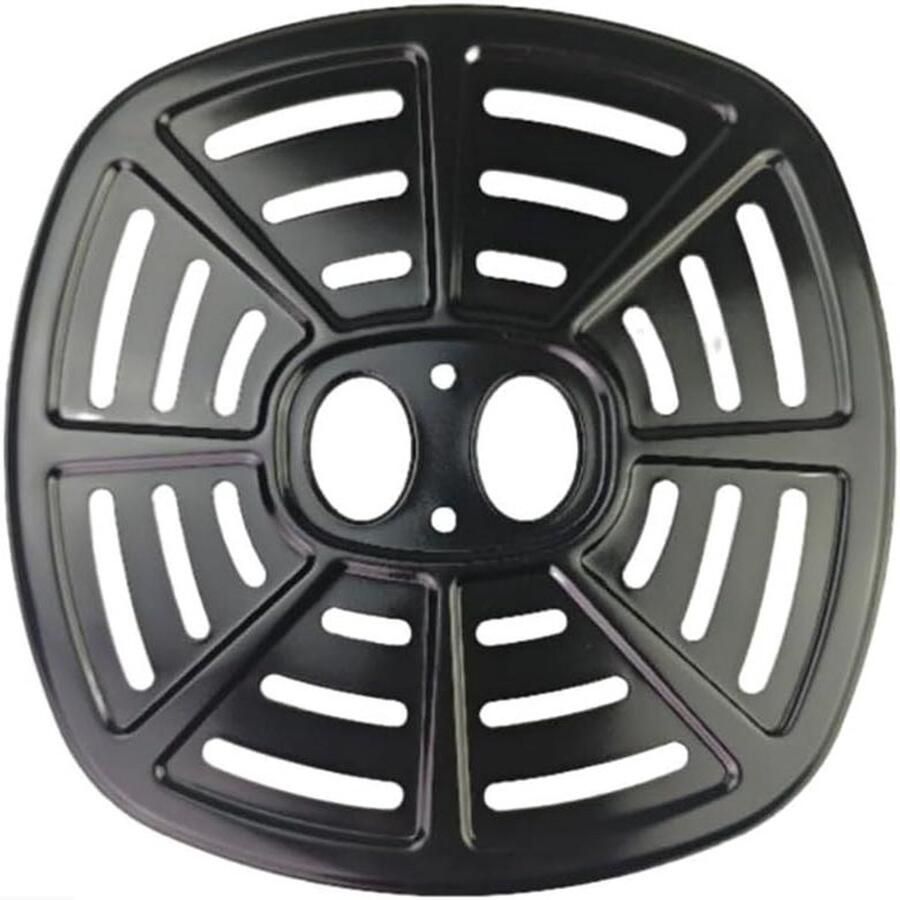 Airfryer Bakplaat Grill Pan Crisper Airfryer Gebruiken Vaatwasmachinebestendig 215 cm Zwart