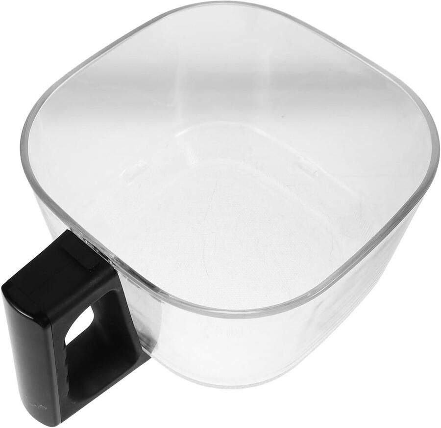 Airfryer Binnenpan Glazen Pan Vervanging Efficiënt Koken Vierkante Vorm 28x22.5x13cm Transparant