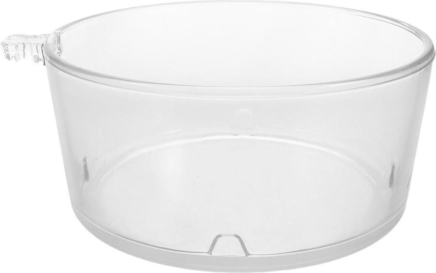 Airfryer Bowl Glazen Pan Veelzijdig Koken Hittebestendig Glas 2.6 Liter Transparant