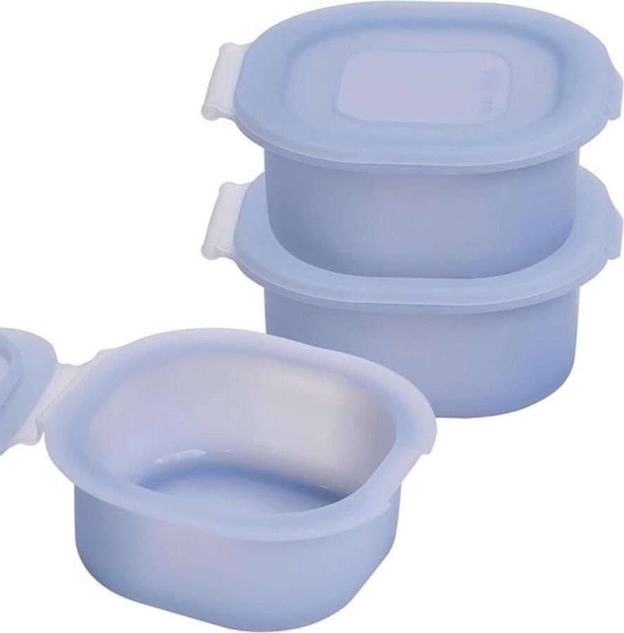 Airfryer eierpan Eiervormen Ontbijtcontainer Ontbijt maken Anti-aanbaklaag 85 cm Blauw