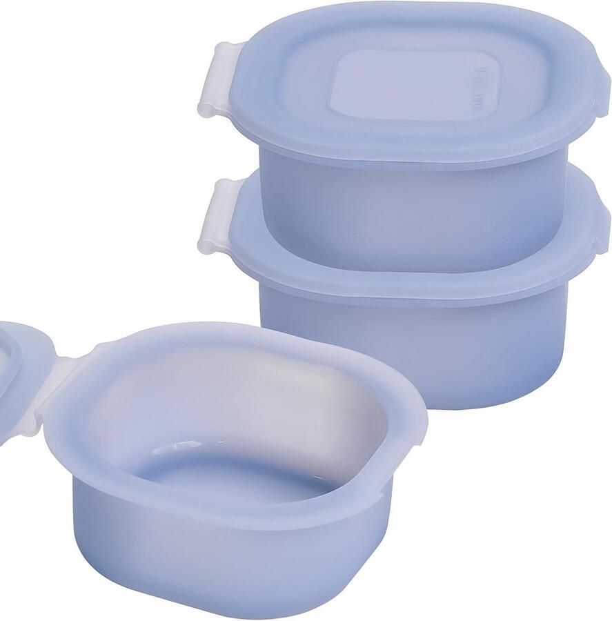 Airfryer eierpan Eiervormen Ontbijtcontainer Ontbijt maken Anti-aanbaklaag 85 cm Blauw