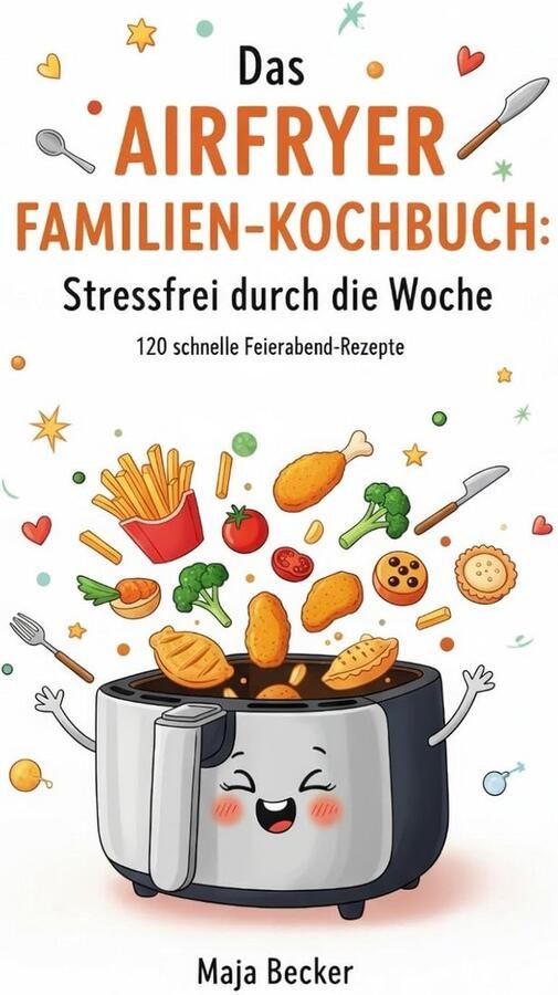 Airfryer Familiekookboek: Snelle en Kindvriendelijke Recepten voor de Hele Week