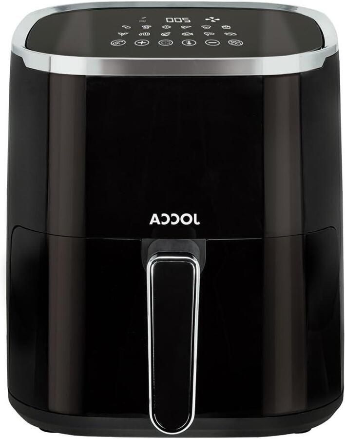 Airfryer Friteuse zonder olie Gezond Koken Met Kijkvenster 5 Liter Zwart