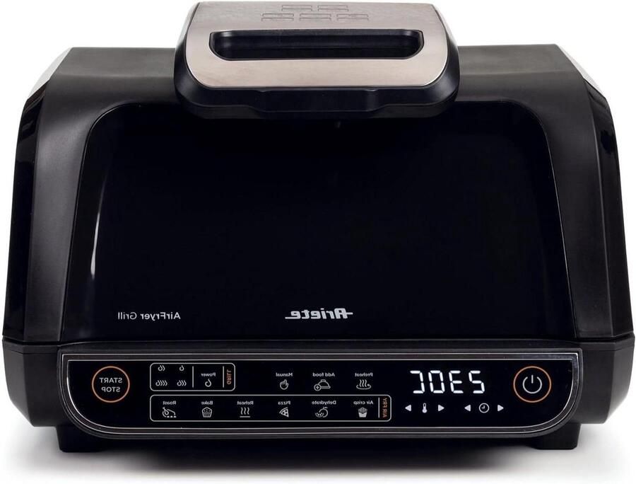 Airfryer Grill Heteluchtfriteuse Grillpan Gezond Koken 8 Kookfuncties 8 Liter Zwart