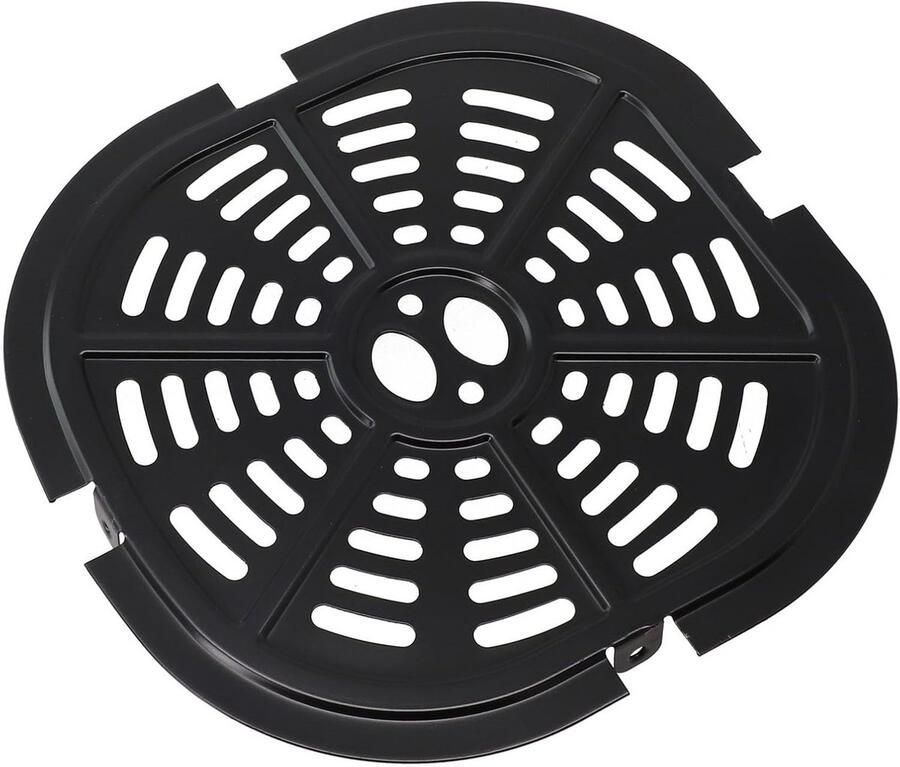 Airfryer Grillpan Vervangingsplaat Zwart Non-Stick Accessoire