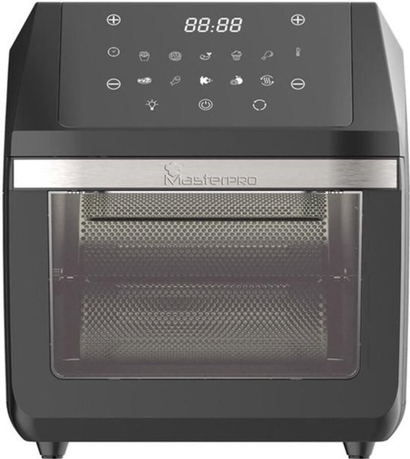 Airfryer – Heteluchtfriteuse – Airfryer Oven – Vetarm Koken – Digitale Touchscreen – 11L Inhoud – 1800W Vermogen – Temperatuur Instelbaar 80-200°C