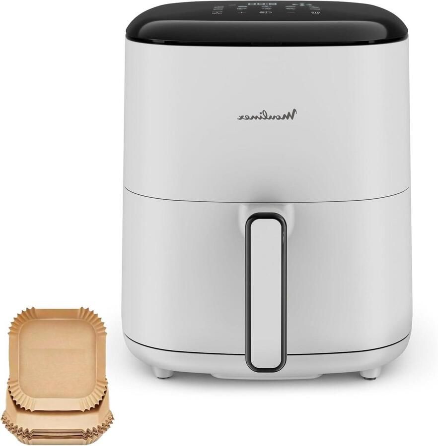 Airfryer Heteluchtfriteuse Gezond Koken 10 Intuïtieve Programma's 5 Liter Grijs
