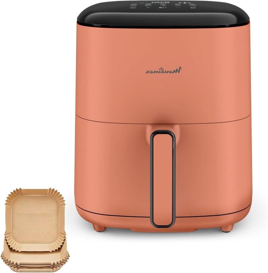 Airfryer Heteluchtfriteuse Gezond Koken 10 Programma's 5 Liter Terracotta
