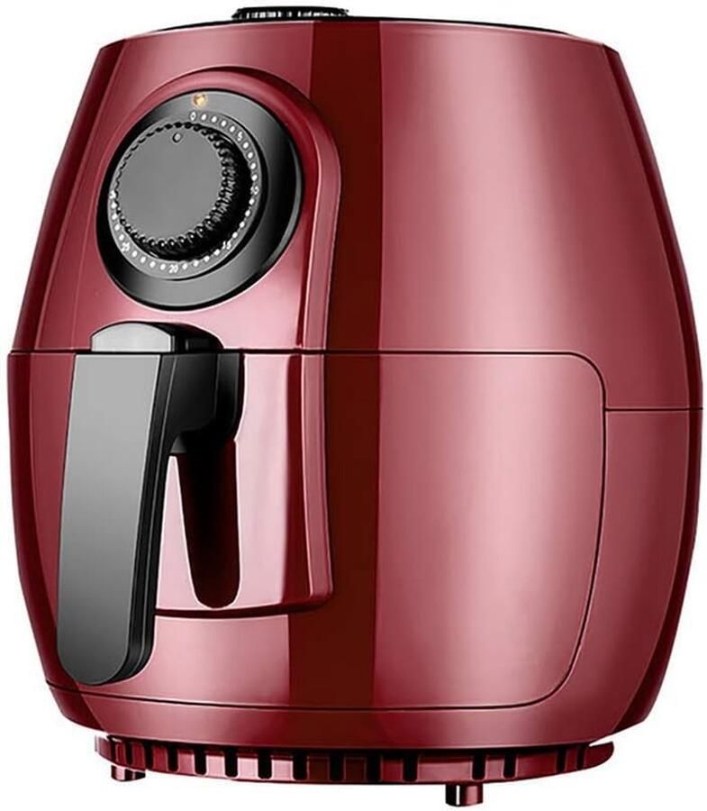 Airfryer Heteluchtfriteuse Gezond Koken Extra Grote Capaciteit 4.2 Liter Rood