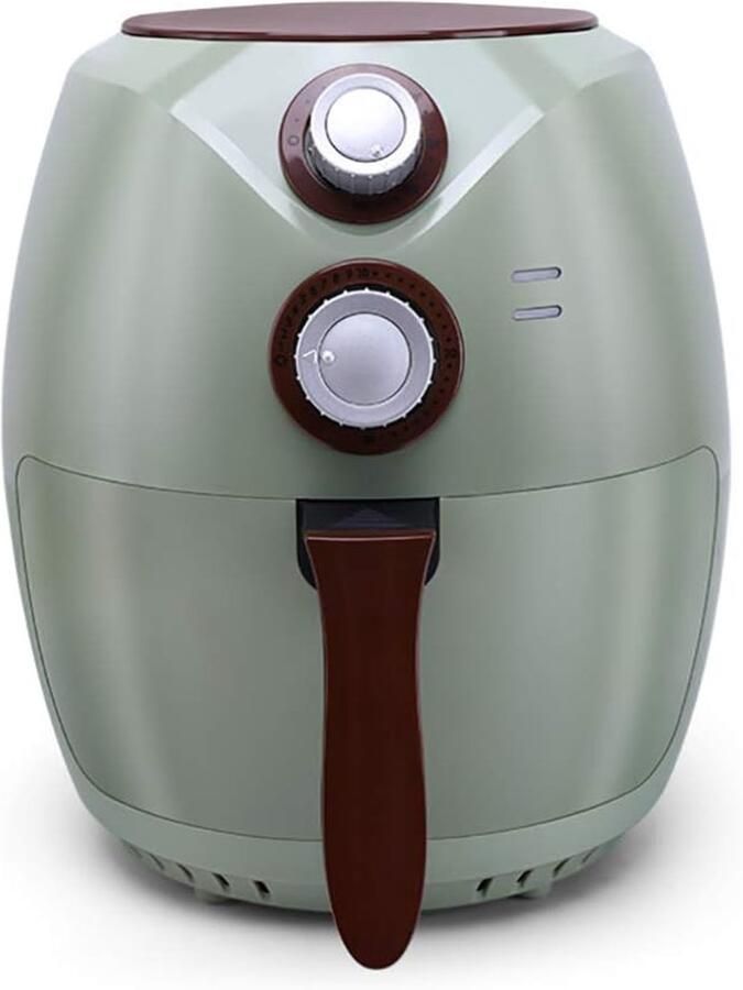 Airfryer Heteluchtfriteuse Oven Gezond Koken Snelle Gelijkmatige Bereiding 3.5 Liter Groen